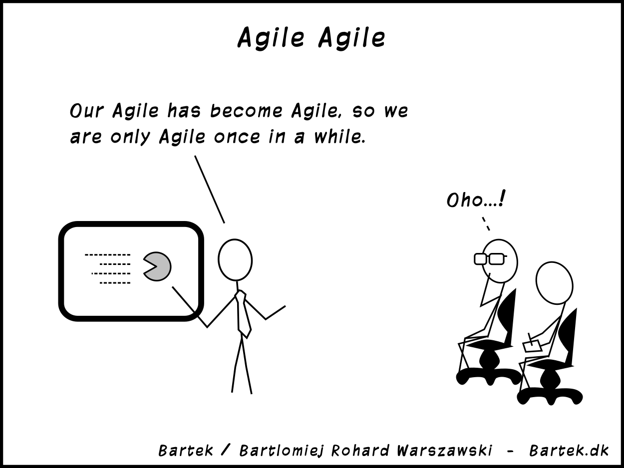 comic: Agile Agile
