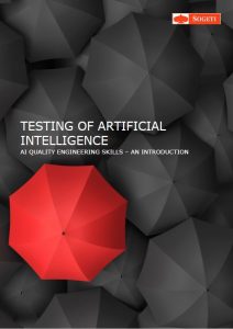 Frontpage for paper "Testing of Artificial Intelligence"