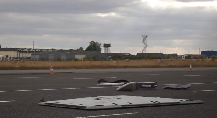 mock of a self driving car (robot base)