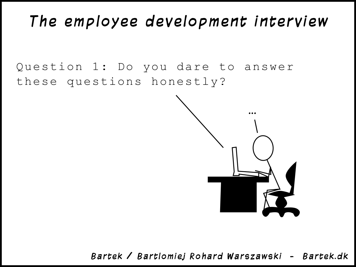 comic: The employee development interview