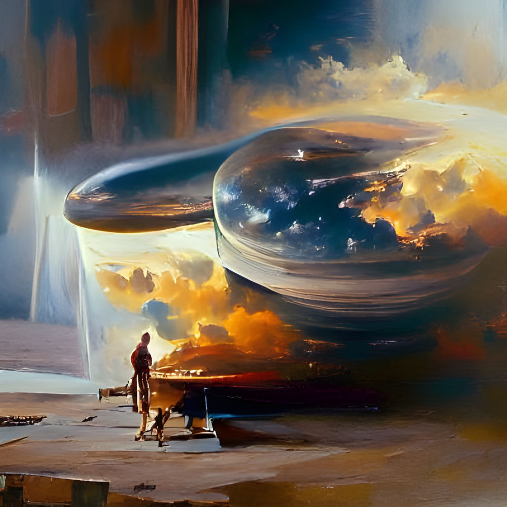 scientist building multiverses