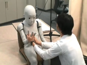 Humanoid robot learning from humans like a child