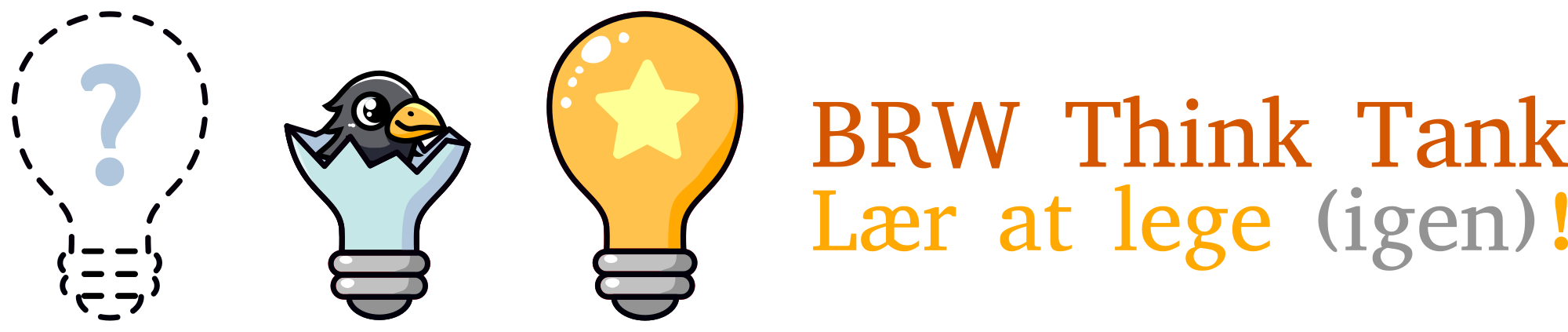 BRW Think Tank Logo - maxi. Lær at lege (igen)!